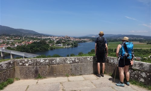 Svatojakubská pouť 3 - portugalská cesta z Porta do Santiaga de Compostela - Portugalsko - Svatojakubská - řeka Miňo