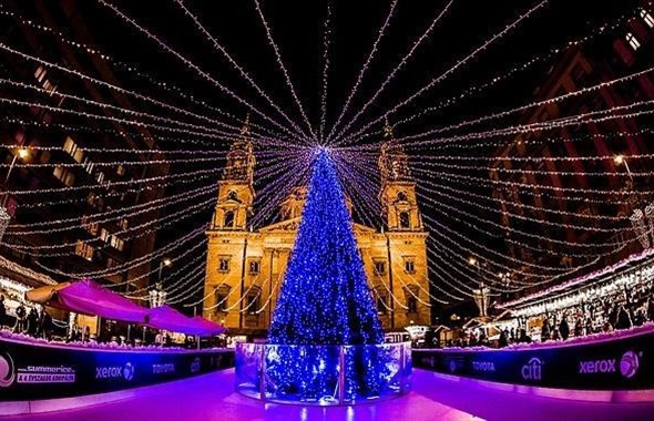 Advent v Budapešti a termály