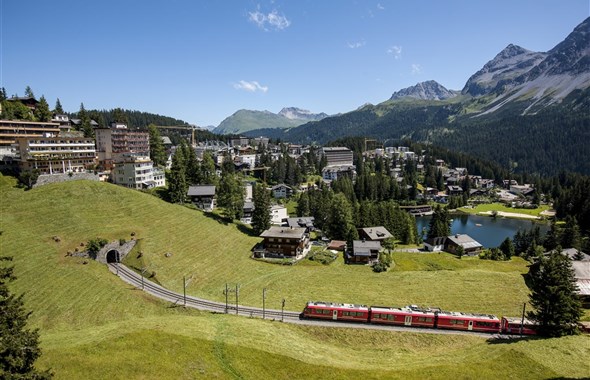 Švýcarské železnice - světové dědictví UNESCO, Arosa a Pilatus