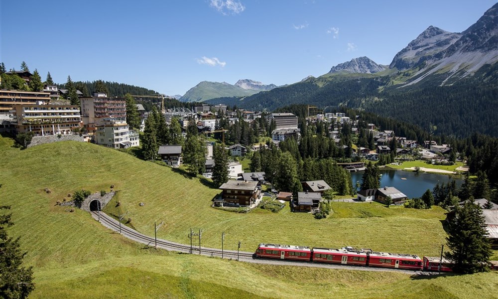 Švýcarské železnice - světové dědictví UNESCO, Arosa a Pilatus