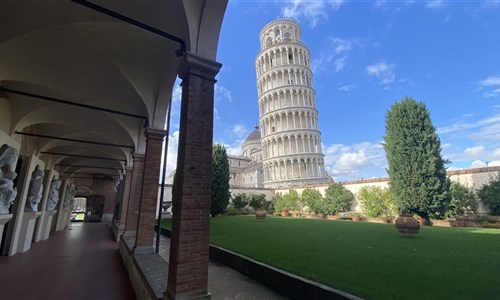 Toskánsko a Cinque Terre letecky - Pisa