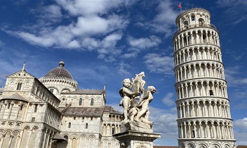 Toskánsko a Cinque Terre letecky - Pisa