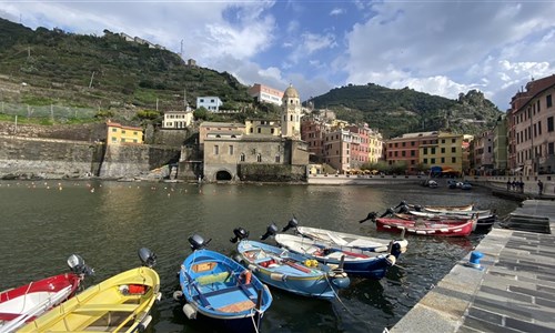 Toskánsko a Cinque Terre letecky - Cinque Terre - Vernazza