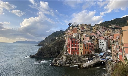 Toskánsko a Cinque Terre letecky - Cinque Terre - Riomaggiore