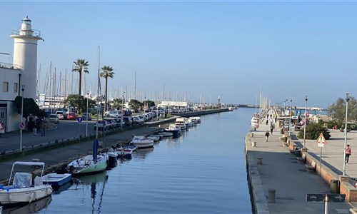 Toskánsko a Cinque Terre letecky - Viareggio přístav