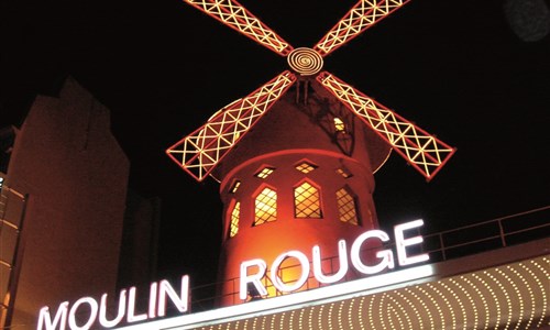 Paříž a Versailles, letecký víkend s průvodcem - Paris, Moulin Rouge